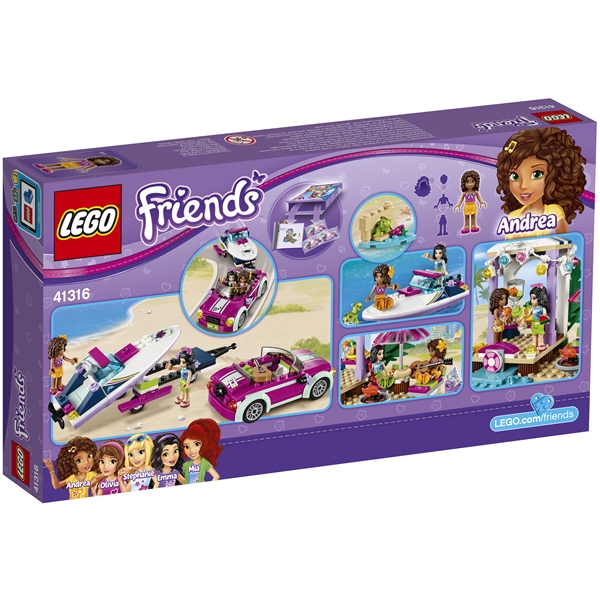 LEGO Friends Andrean Kuljetusauto (Kuva 2 tuotteesta 7)