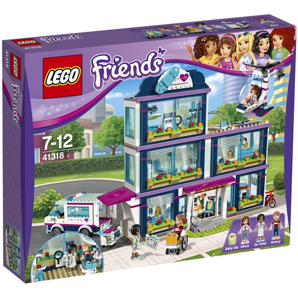 41318 LEGO Friends Heartlaken sairaala (Kuva 1 tuotteesta 7)