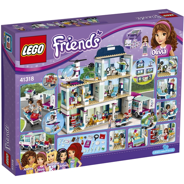 41318 LEGO Friends Heartlaken sairaala (Kuva 2 tuotteesta 7)