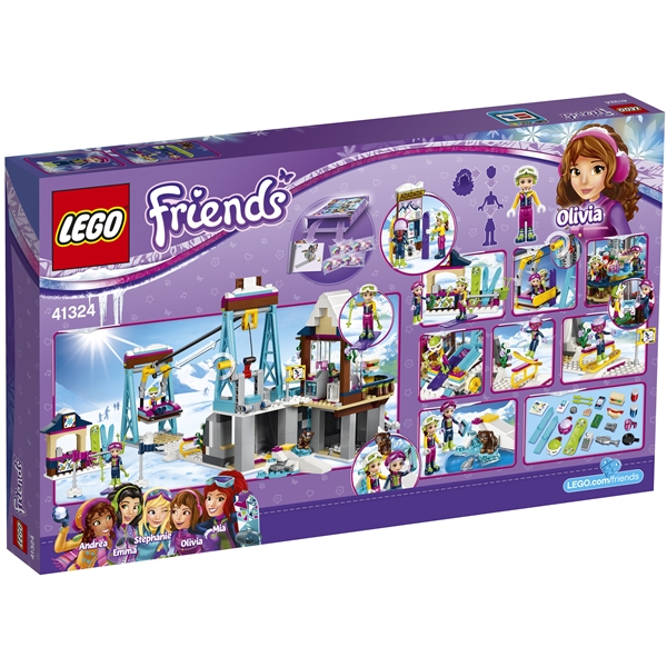 41324 LEGO Friends Laskettelukeskuksen Hiihtohissi (Kuva 2 tuotteesta 6)