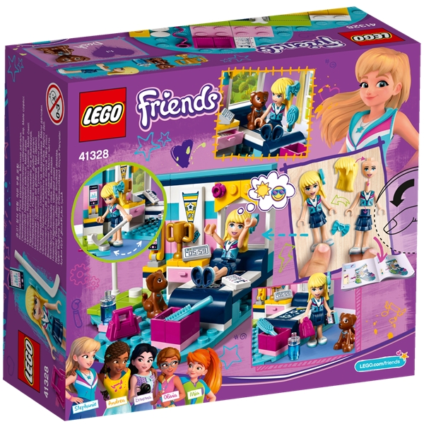 41328 LEGO Friends Stephanien makuuhuone (Kuva 2 tuotteesta 5)