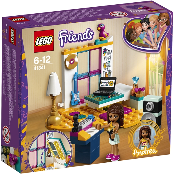41341 LEGO Friends Andrean makuuhuone (Kuva 1 tuotteesta 4)