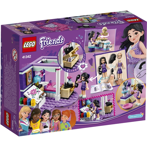 41342 LEGO Friends Emman luksusmakuuhuone (Kuva 2 tuotteesta 5)