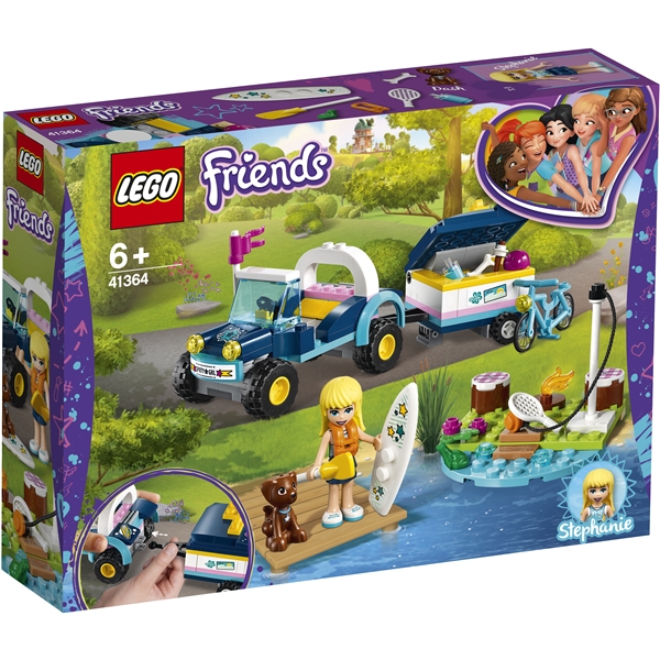 41364 LEGO Friends Stephanien auto ja perävaunu (Kuva 1 tuotteesta 4)