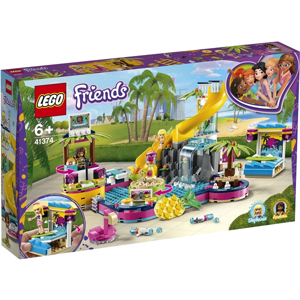 41374 LEGO Friends Andrean allasjuhlat (Kuva 1 tuotteesta 3)