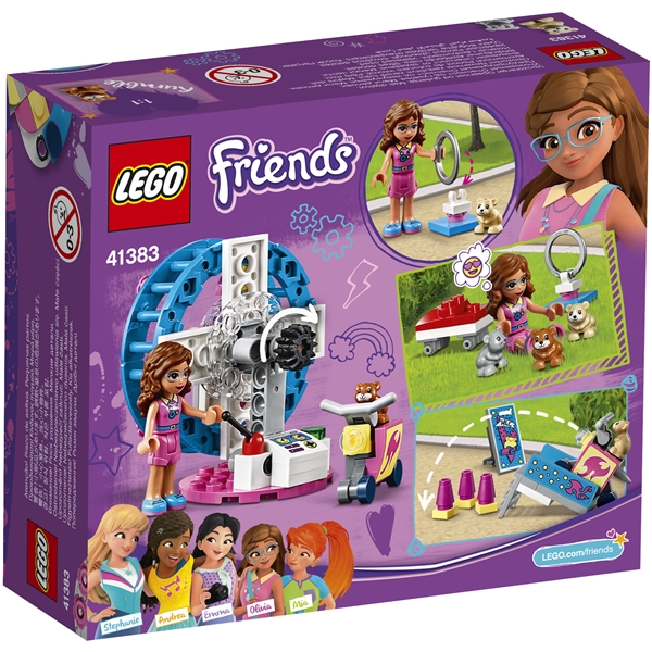 41383 LEGO Friends Olivian hamsterileikkikenttä (Kuva 2 tuotteesta 5)