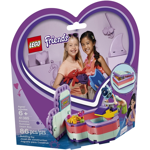 41385 LEGO Friends Emman kesäinen sydänlaatikko (Kuva 1 tuotteesta 2)