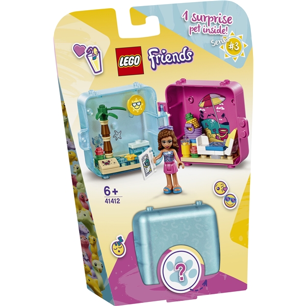 41412 LEGO Friends Olivian kesäinen leikkikuutio (Kuva 1 tuotteesta 3)
