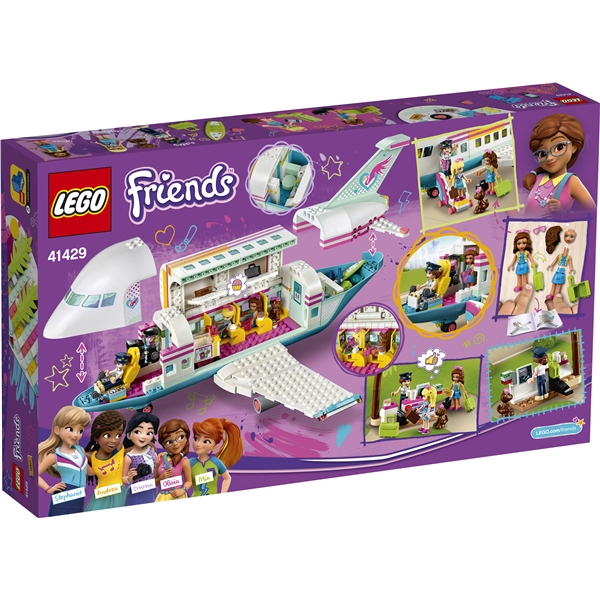 41429 LEGO Friends Heartlake Cityn lentokone (Kuva 2 tuotteesta 6)