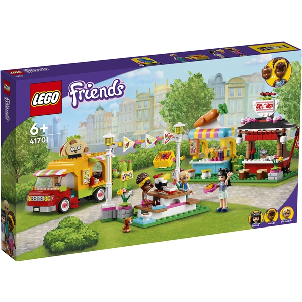 41701 LEGO Friends Street Food -Tori (Kuva 1 tuotteesta 5)