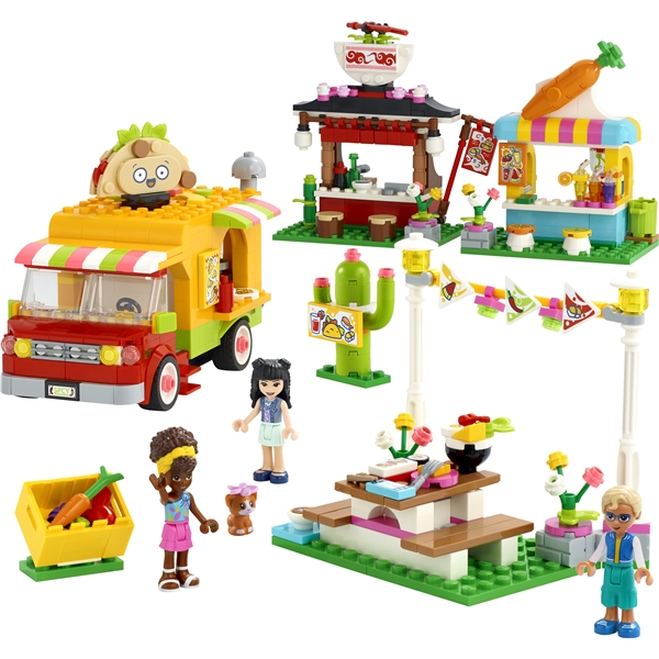 41701 LEGO Friends Street Food -Tori (Kuva 3 tuotteesta 5)