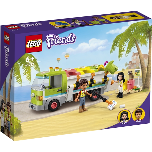 41712 LEGO Friends Kierrätyskuorma-Auto (Kuva 1 tuotteesta 6)