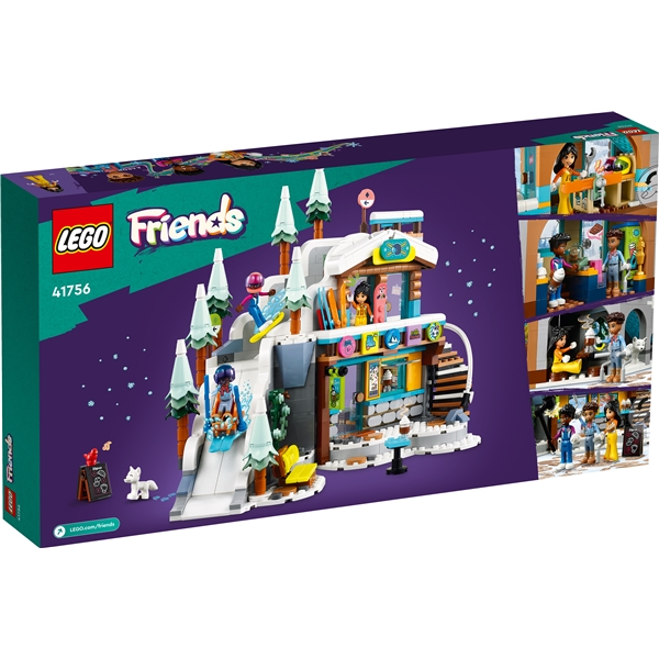 41756 LEGO Friends Laskettelukeskus & Rinnekahvila (Kuva 2 tuotteesta 6)