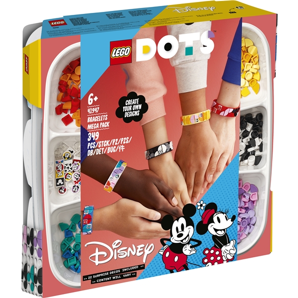 41947 LEGO Dots Mikki Rannekorujen Megapakkaus (Kuva 1 tuotteesta 7)