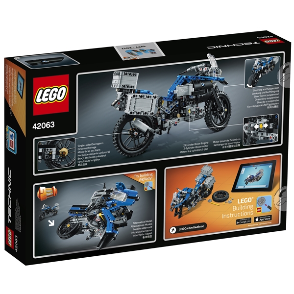 42063 LEGO Technic BMW R 1200 GS Adventure (Kuva 2 tuotteesta 7)