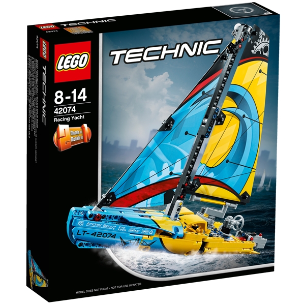 42074 LEGO Technic Kilpapurjevene (Kuva 1 tuotteesta 3)