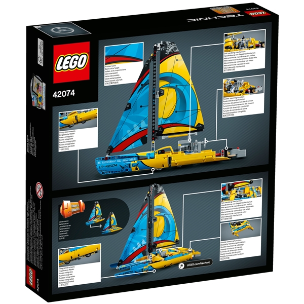 42074 LEGO Technic Kilpapurjevene (Kuva 2 tuotteesta 3)