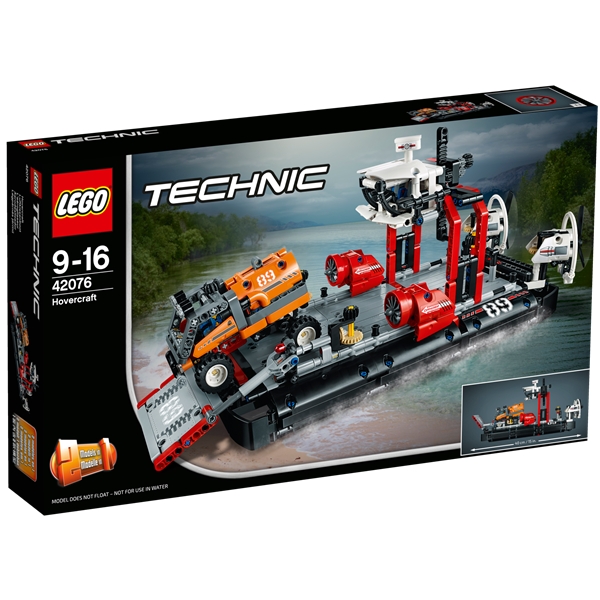 42076 LEGO Technic Ilmatyynyalus (Kuva 1 tuotteesta 3)