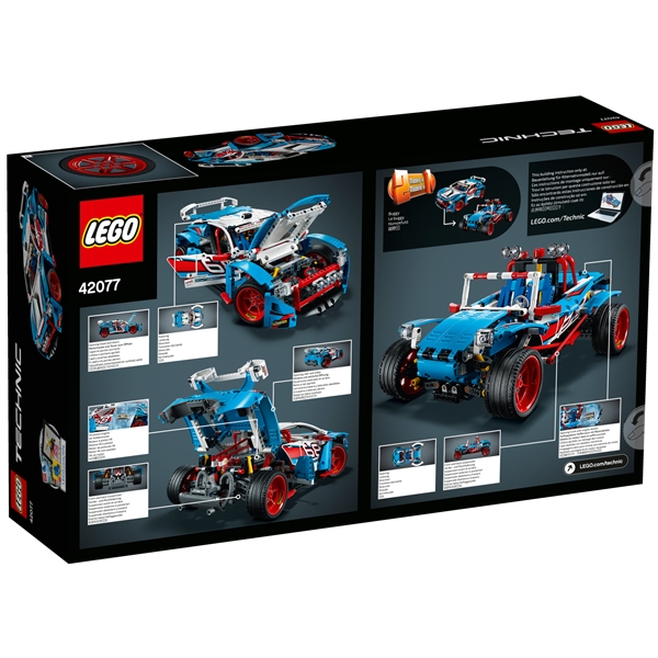 42077 LEGO Technic Ralliauto (Kuva 2 tuotteesta 3)