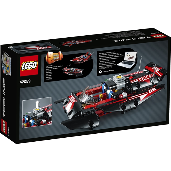 42089 LEGO Technic Pikavene (Kuva 2 tuotteesta 4)