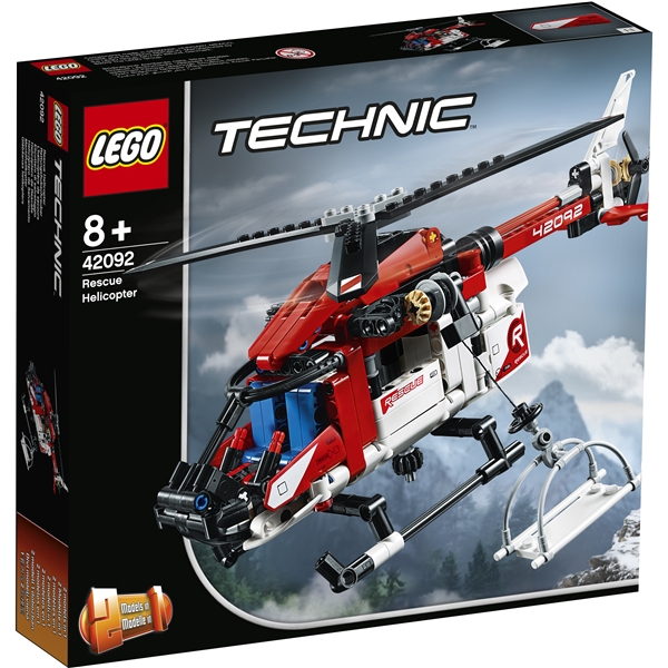 42092 LEGO Technic Pelastushelikopteri (Kuva 1 tuotteesta 5)