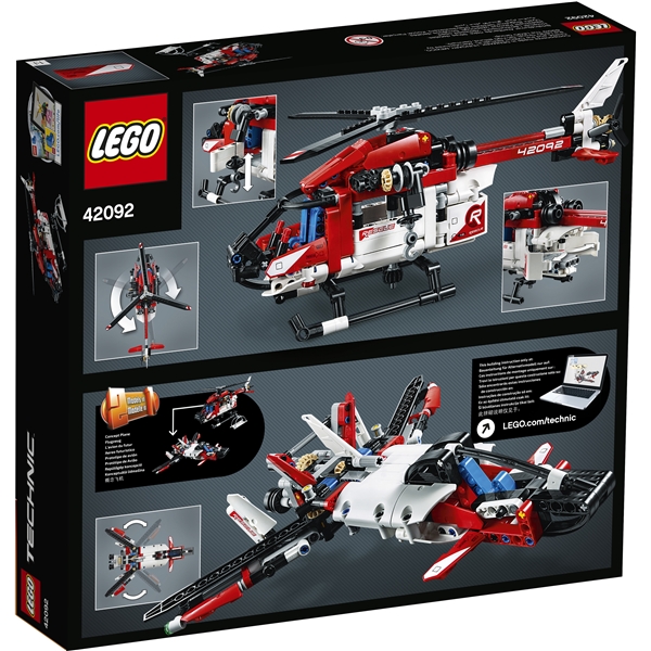 42092 LEGO Technic Pelastushelikopteri (Kuva 2 tuotteesta 5)