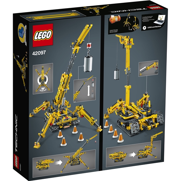42097 LEGO Technic Kompakti telanosturi (Kuva 2 tuotteesta 3)