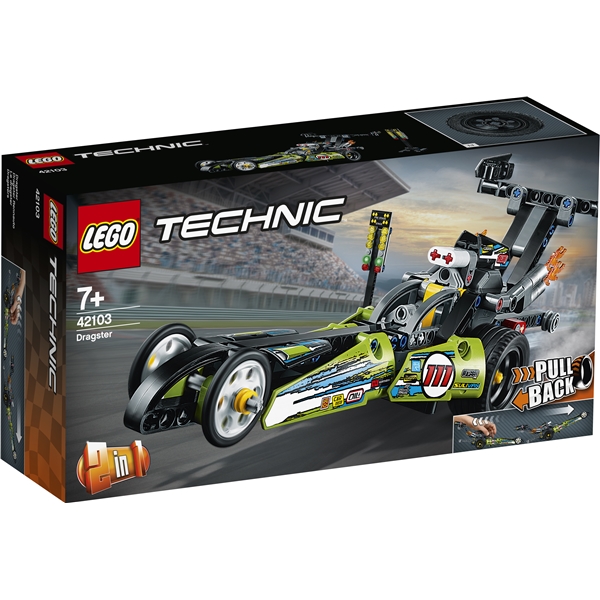 42103 LEGO Technic Dragsteri (Kuva 1 tuotteesta 3)