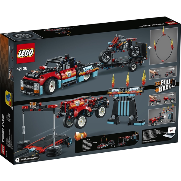 42106 LEGO Technic Stunttishow'n kuorma-auto (Kuva 2 tuotteesta 3)