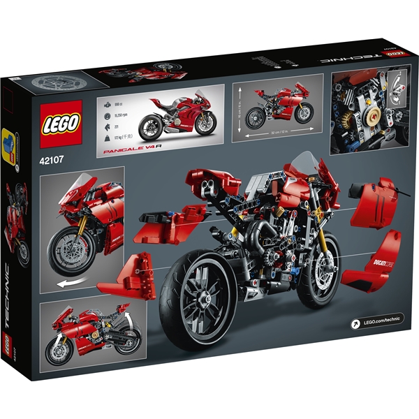 42107 LEGO Technic Ducati Panigale V4 R (Kuva 2 tuotteesta 4)