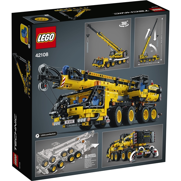 42108 LEGO Technic Ajoneuvonosturi (Kuva 2 tuotteesta 3)