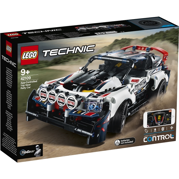 42109 LEGO Technic Sovelluksella Top Gear ralli (Kuva 1 tuotteesta 3)