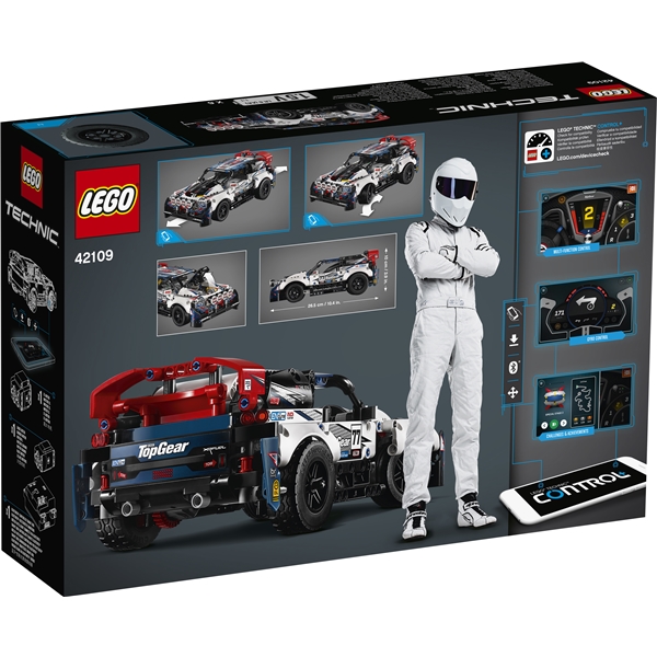 42109 LEGO Technic Sovelluksella Top Gear ralli (Kuva 2 tuotteesta 3)