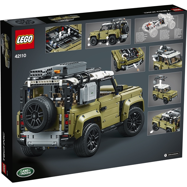 42110 LEGO Technic Land Rover Defender (Kuva 2 tuotteesta 3)