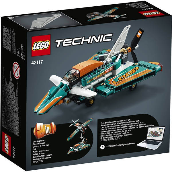42117 LEGO Technic Kilpalentokone (Kuva 2 tuotteesta 5)