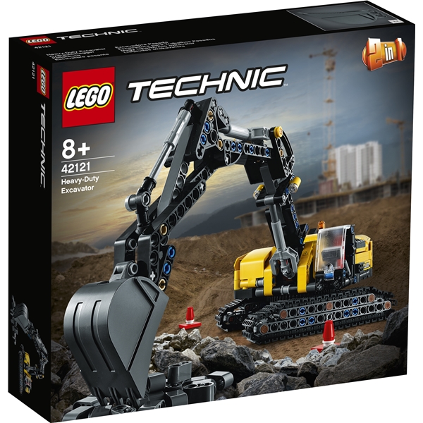 42121 LEGO Technic Raskas kaivinkone (Kuva 1 tuotteesta 3)