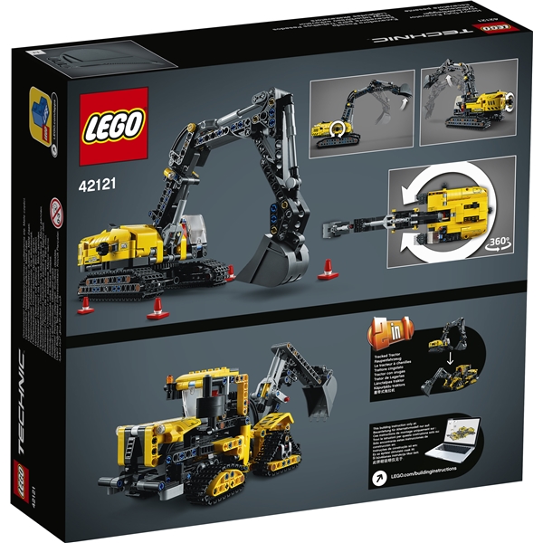 42121 LEGO Technic Raskas kaivinkone (Kuva 2 tuotteesta 3)