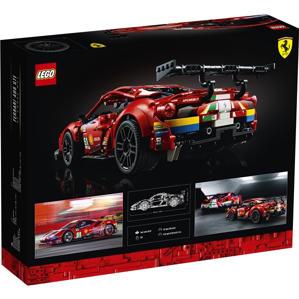42125 LEGO Technic Ferrari 488 GTE “AF Corse #51” (Kuva 2 tuotteesta 6)