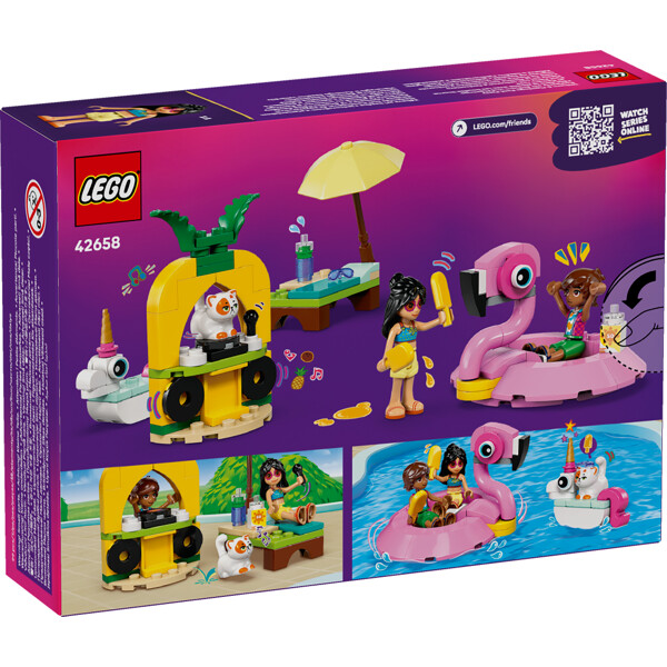 42658 LEGO Friends Uimajuhlat Unicorn& Flamingo (Kuva 2 tuotteesta 6)