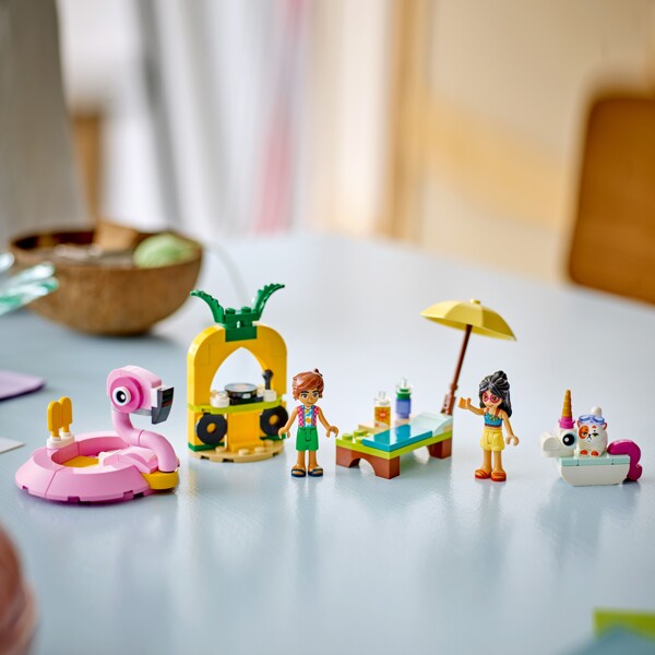 42658 LEGO Friends Uimajuhlat Unicorn& Flamingo (Kuva 6 tuotteesta 6)