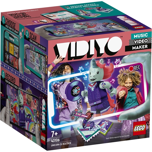 43106 LEGO Vidiyo Unicorn DJ BeatBox (Kuva 1 tuotteesta 3)