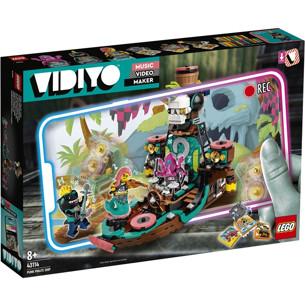 43114 LEGO Vidiyo Punk Pirate Ship (Kuva 1 tuotteesta 3)