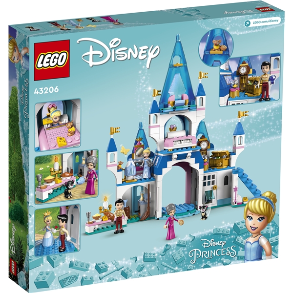 43206 LEGO Disney Tuhkimon & Prinssi Uljaan Linna (Kuva 2 tuotteesta 7)