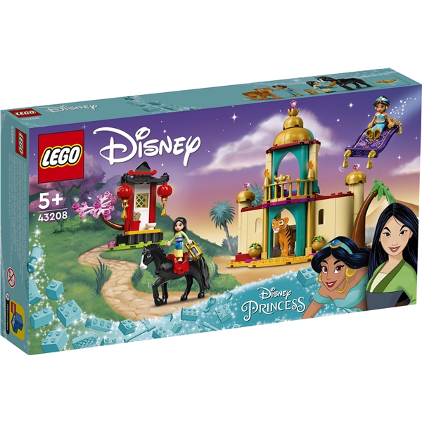 43208 LEGO Disney Princess Jasminen & Mulanin (Kuva 1 tuotteesta 6)