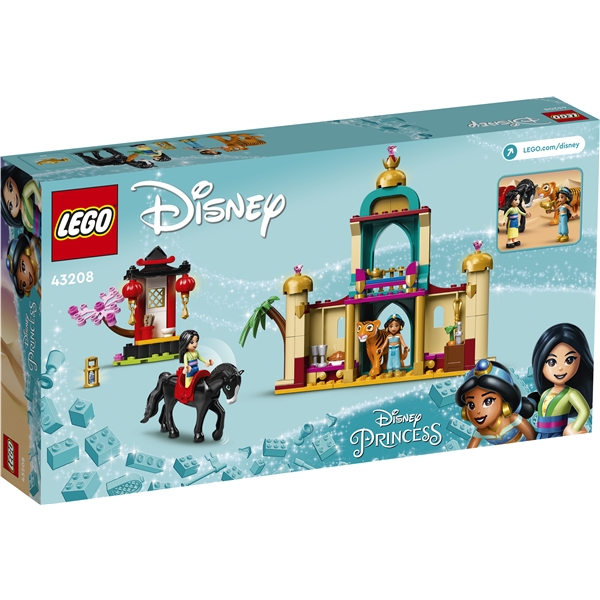 43208 LEGO Disney Princess Jasminen & Mulanin (Kuva 2 tuotteesta 6)