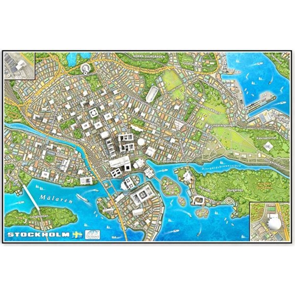 4D Cityscape Puzzle Stockholm (Kuva 2 tuotteesta 2)