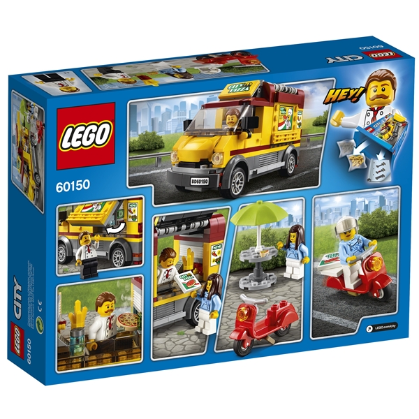 60150 LEGO City Pizza-auto (Kuva 2 tuotteesta 10)