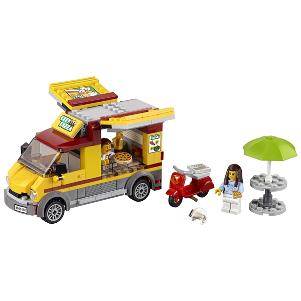 60150 LEGO City Pizza-auto (Kuva 3 tuotteesta 10)