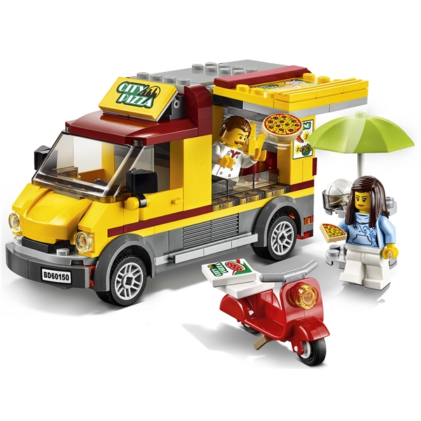 60150 LEGO City Pizza-auto (Kuva 4 tuotteesta 10)