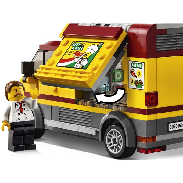60150 LEGO City Pizza-auto (Kuva 6 tuotteesta 10)